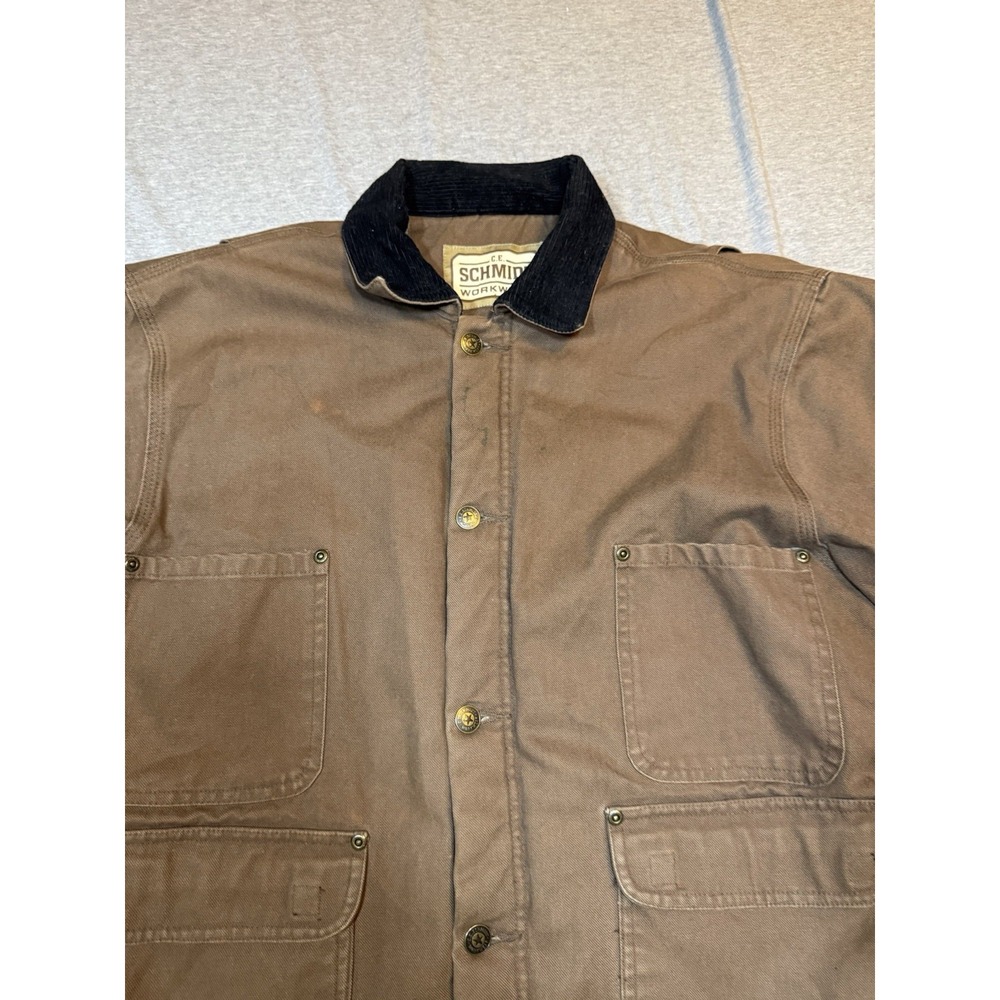 C.E. Schmidt Workwear Sherpa Lined Jacket Medium Regular - Brown - Picture 6 of 16